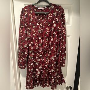 veronica beard 100% silk dress.